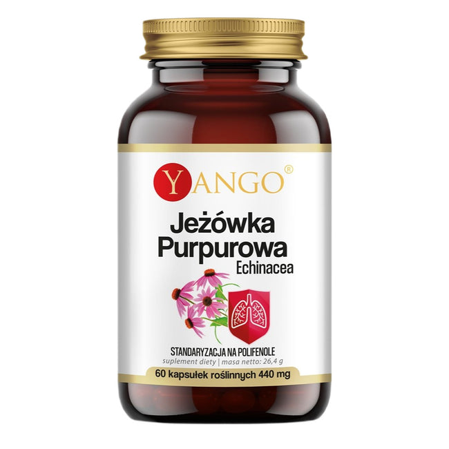 Yango Jeżówka purpurowa (Echinacea) suplement diety 60 kapsułek