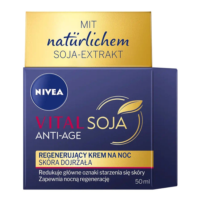 Nivea Vital Soja Anti-Age regenerujący krem na noc 50ml