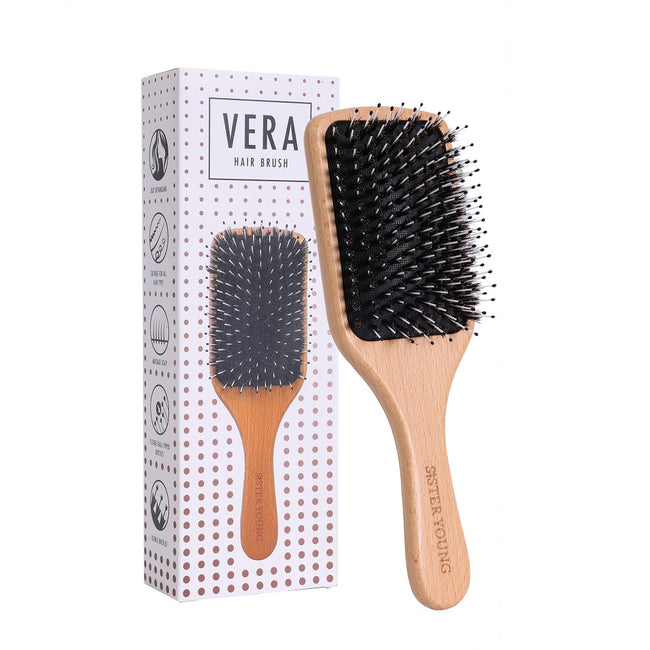 Sister Young Vera Hair Brush drewniana szczotka do włosów