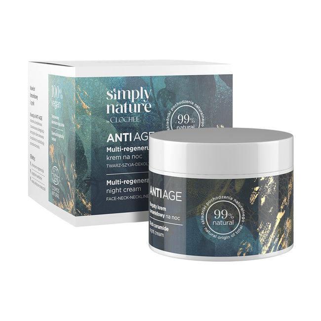 Clochee Simply Nature multi-regenerujący krem na noc 50ml