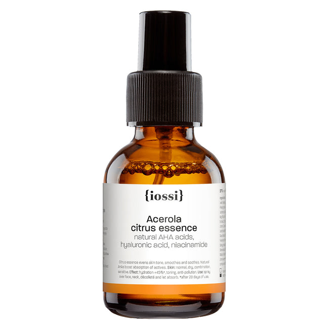 Iossi Acerola cytrusowa esencja z naturalnymi kwasami AHA kwasem hialuronowym i niacynamidem 50ml