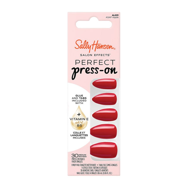 Sally Hansen Salon Effects sztuczne paznokcie 031 ASAP Apple 30szt