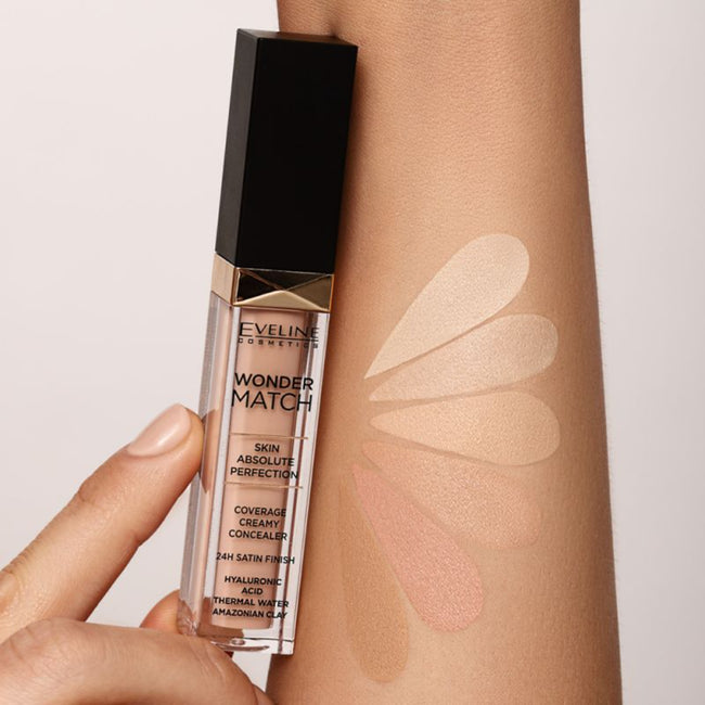 Eveline Cosmetics Wonder Match kryjący korektor w płynie