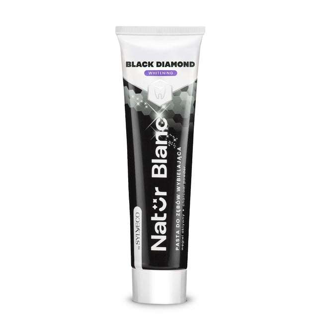 SYLVECO Natur Blanc wybielająca pasta do zębów Black Diamond 100ml