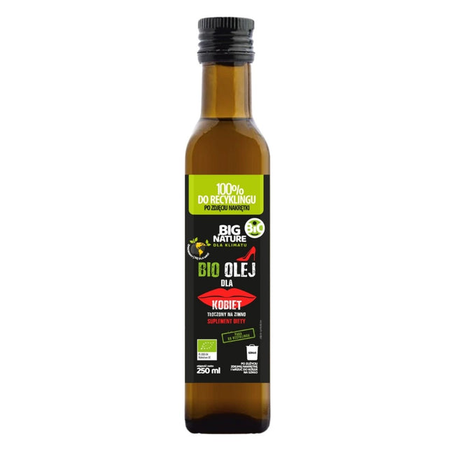 Big Nature Olej dla kobiet tłoczony na zimno 250ml