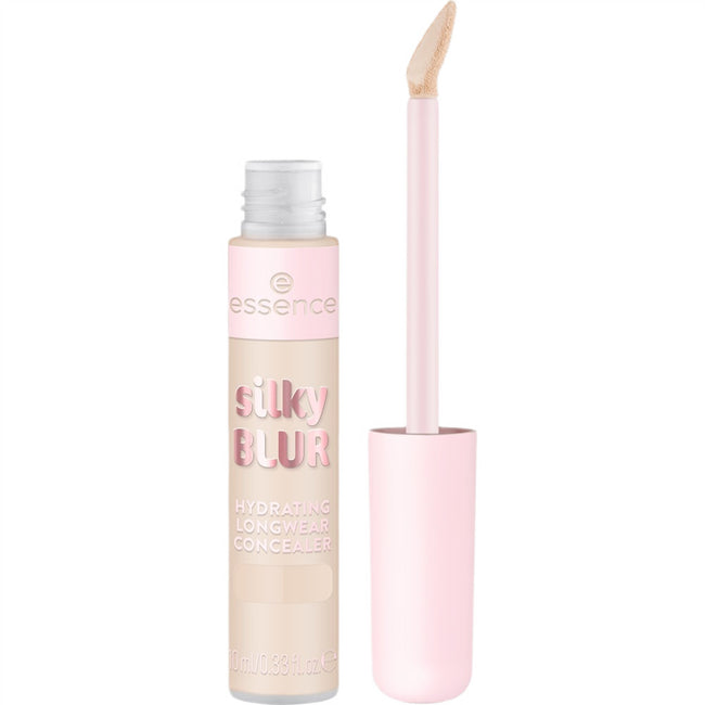 Essence Silky Blur Hydrating Longwear Concealer lekki korektor do twarzy