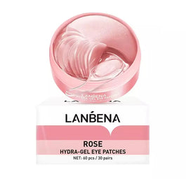 Lanbena Rose hydrożelowe płatki pod oczy z ekstraktem z róży 60szt