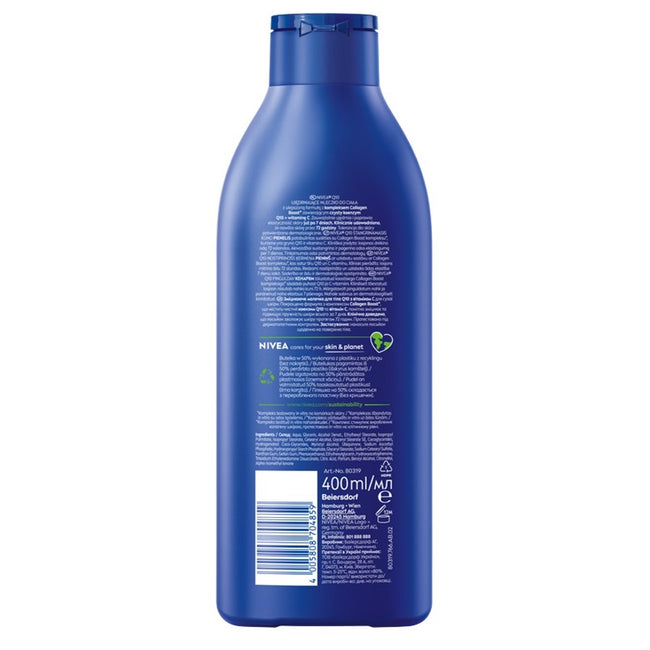 Nivea Ujędrniające mleczko do ciała z Q10 i witaminą C 400ml