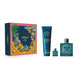 Versace Eros Pour Homme zestaw perfumy spray 100ml + żel pod prysznic 150ml + perfumy 5ml