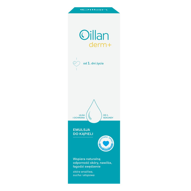 Oillan Derm+ emulsja do kąpieli 400ml