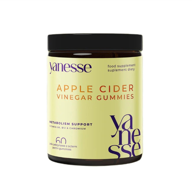 AronPharma Yanesse Vinegar Gummies żelki z octem jabłkowym i witaminami suplement diety 60 żelek