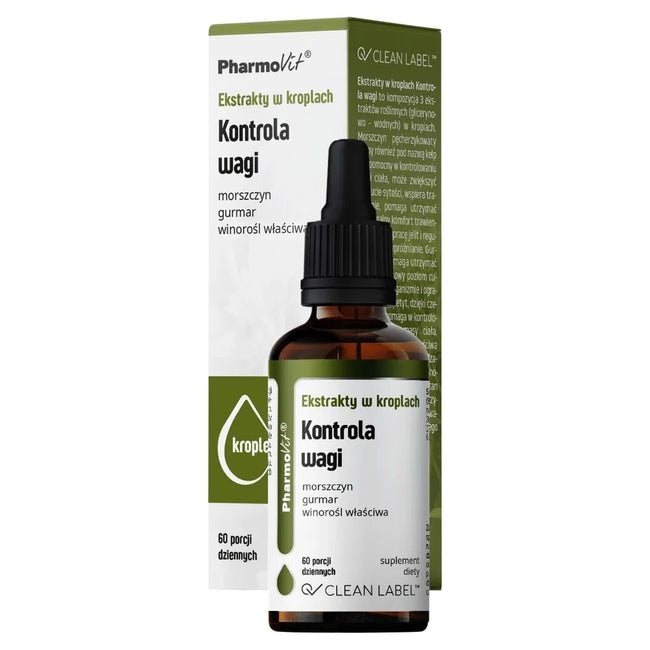 Pharmovit Kontrola wagi suplement diety w kroplach 30ml