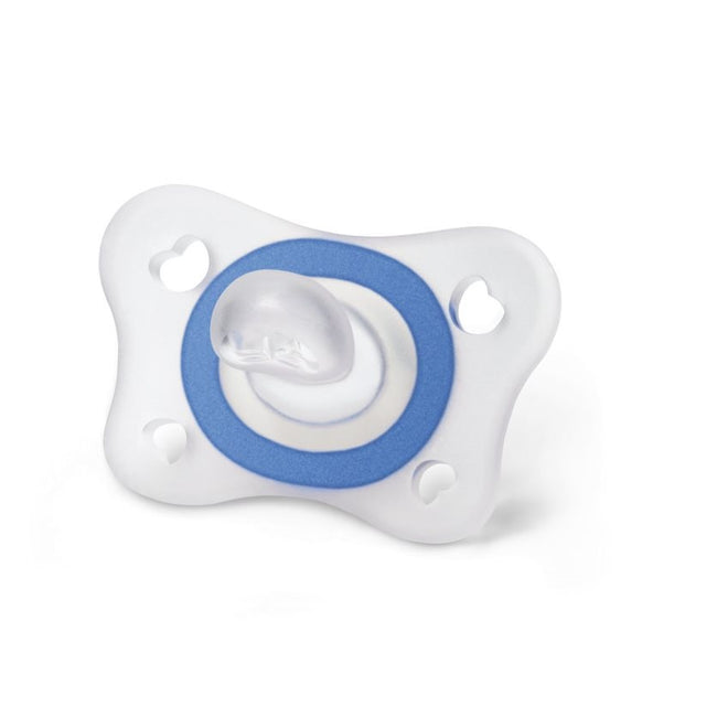 Chicco PhysioForma smoczek silikonowy uspokajający Mini Soft 2-6m Boy 2szt