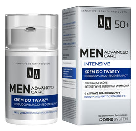 AA Men Advanced Care Intensive 50+ krem do twarzy odbudowująco-regenerujący 50ml