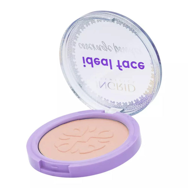 Ingrid Ideal Face puder prasowany z kwasem hialuronowym