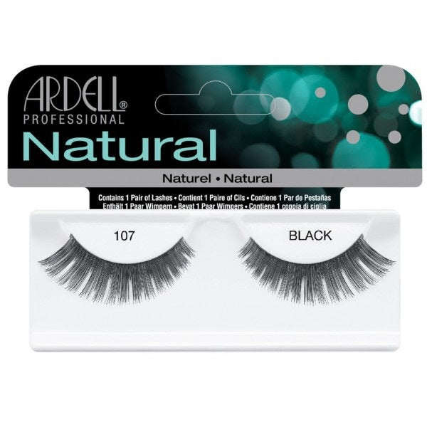 Ardell Natural 1 para sztucznych rzęs Black