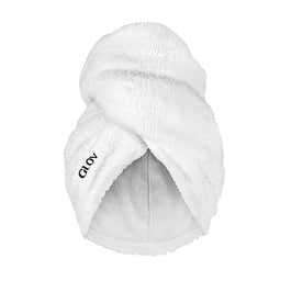 Glov Soft Hair Wrap ultralekki ręcznik do włosów Fluffy White