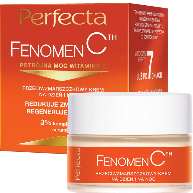 Perfecta Fenomen C przeciwzmarszczkowy krem na dzień i na noc 50ml