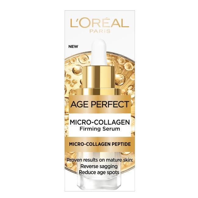 L'Oreal Paris Age Perfect wygładzające serum z peptydem mikro-kolagenowym 30ml