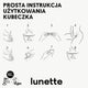 Lunette Period Cup kubeczek menstruacyjny Fioletowy rozmiar 1