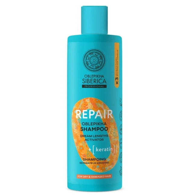 Natura Siberica Oblepikha Repair regenerujący szampon do włosów suchych i zniszczonych 400ml