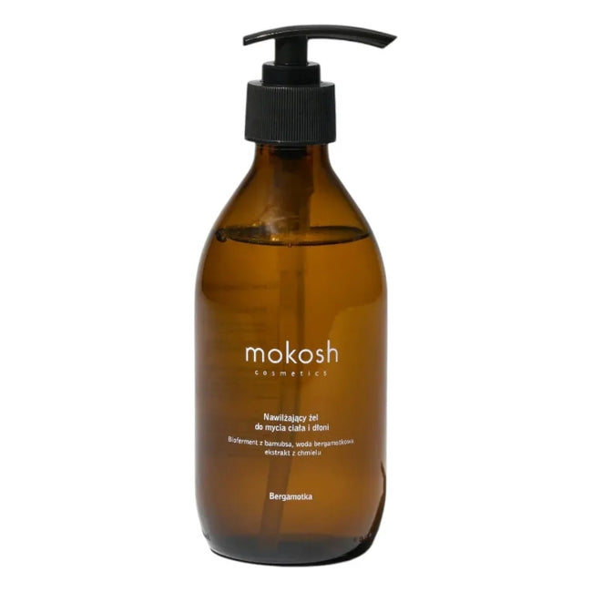 Mokosh Nawilżający żel do mycia ciała i dłoni Bergamotka 300ml