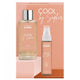 Saphir Cool Pour Femme zestaw woda perfumowana spray 100ml + mgiełka do włosów 75ml