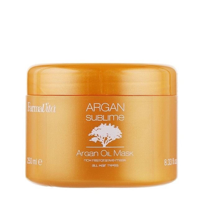 Farmavita Argan Sublime Mask bogata maska regenerująca z olejkiem arganowym 250ml