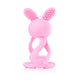 Brush-Baby Bobbie Bunny Teether zabawka-gryzak dla niemowląt Rose Pink