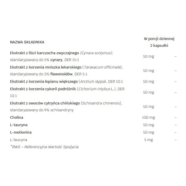 LABS212 Hepa Spectrum suplement diety 60 kapsułek