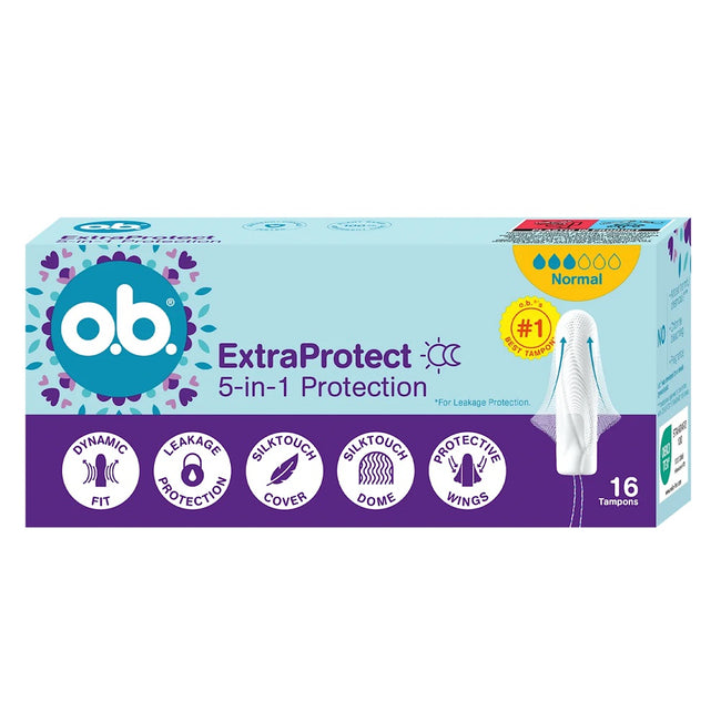 O.B. ExtraProtect Normal tampony 16szt.