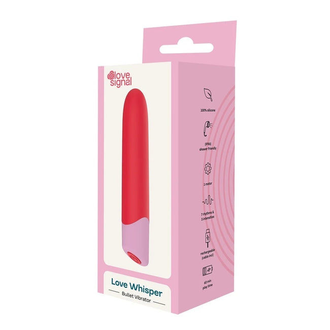 Dream Toys Love Signal Love Whisper wibrator typu bullet Pink