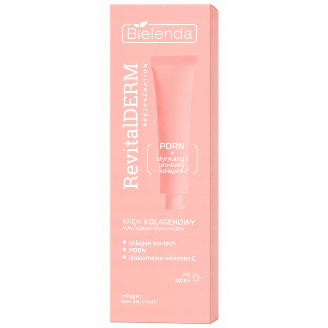 Bielenda Revital Derm Prejuvenation krem kolagenowy nawilżająco-stymulujący na dzień 40ml