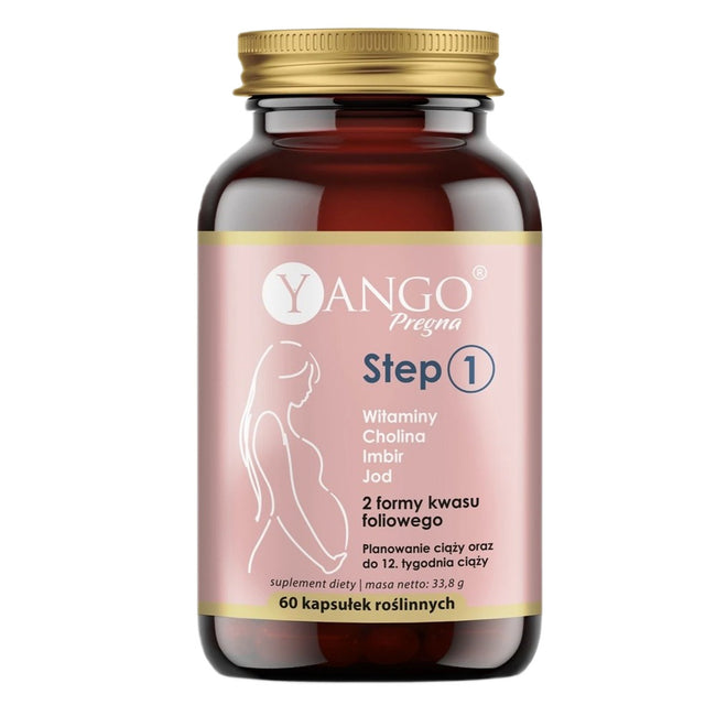 Yango Pregna Step 1 suplement diety 60 kapsułek
