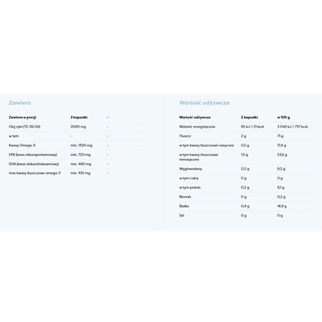 Osavi Omega-3 Extra 1300mg suplement diety 120 kapsułek