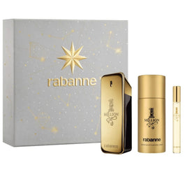 Paco Rabanne 1 Million Men zestaw woda toaletowa spray 100ml + dezodorant spray 150ml + woda toaletowa 10ml