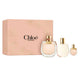 Chloe Nomade zestaw woda perfumowana spray 75ml + miniatura wody perfumowanej spray 5ml + balsam do ciała 100ml