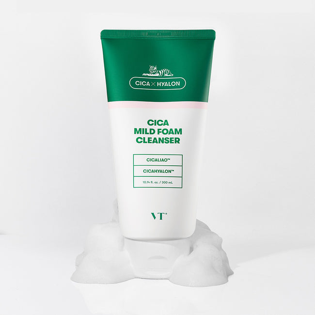 VT Cosmetics Cica Mild Foam Cleanser oczyszczająca pianka do twarzy 300ml