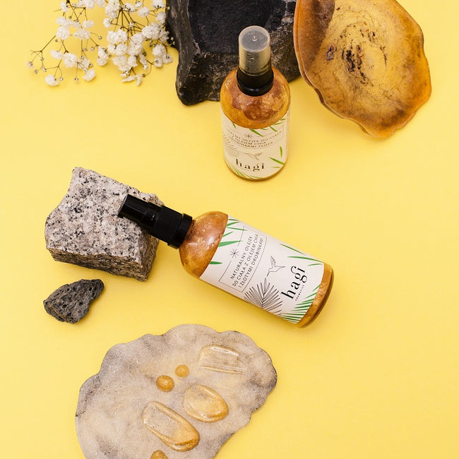 Hagi Naturalny olejek do ciała z olejem chia i złotymi drobinkami 100ml