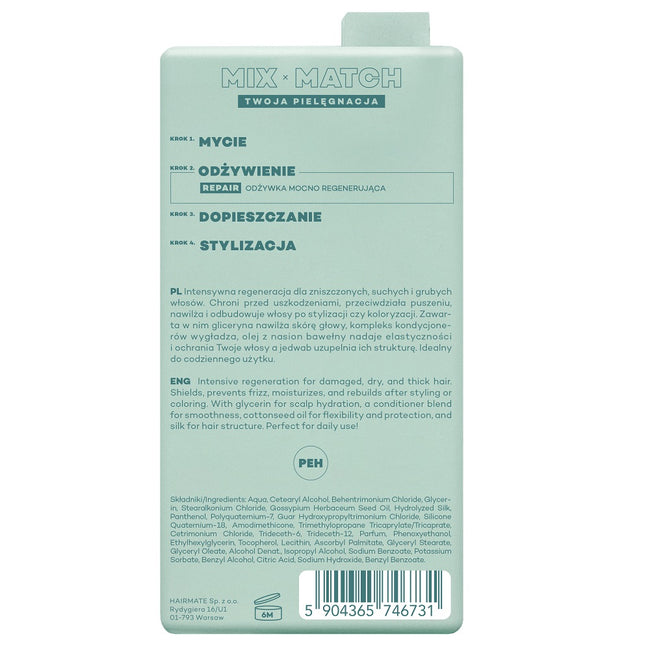 HAIRMATE Repair Conditioner odżywka do włosów 250ml