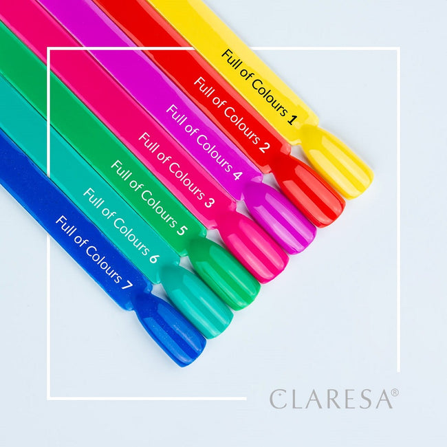 Claresa Color Soak Off UV/LED Full of Colours lakier hybrydowy 5g