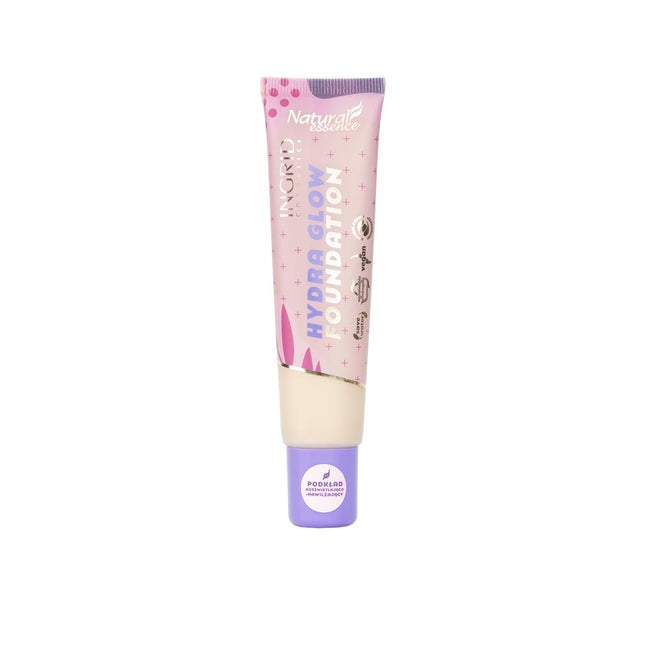 Ingrid Natural Essence Hydra Glow podkład rozświetlająco-nawilżający