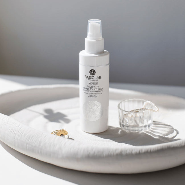 BasicLab Micellis emulsyjny primer tonizujący do skóry ultrawrażliwej 150ml