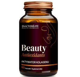 Doctor Life Beauty Antioxidants aktywator kolagenu suplement diety 60 kapsułek