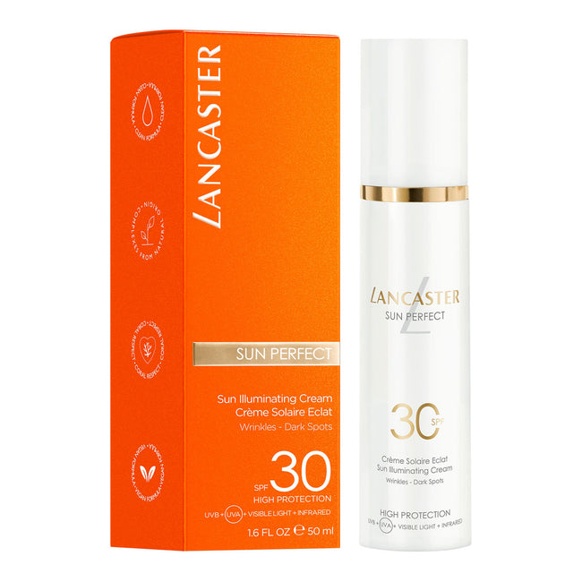 Lancaster Sun Perfect Illuminating Cream SPF30 rozświetlający krem do opalania twarzy 50ml