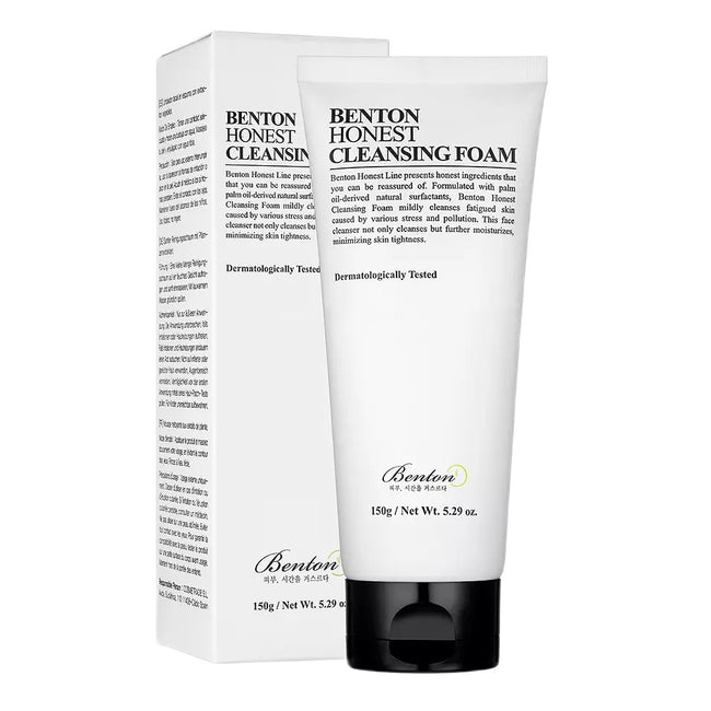 Benton Honest Cleansing Foam łagodna pianka do mycia twarzy 150g