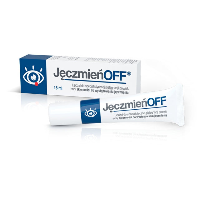 JęczmieńOFF Lipożel do specjalistycznej pielęgnacji powiek 15ml