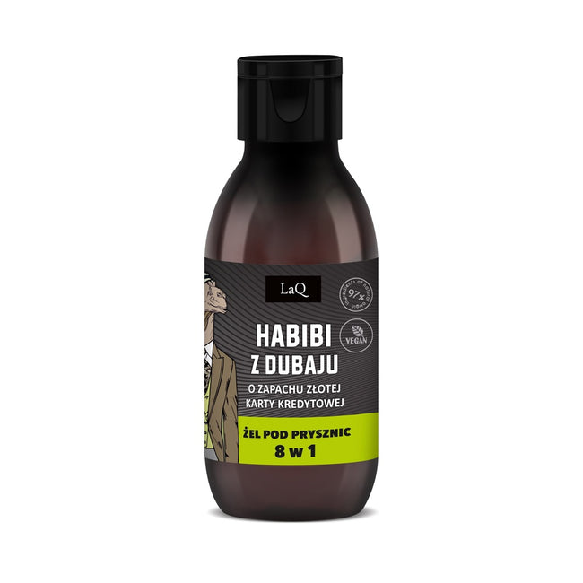 LaQ Mini żel pod prysznic 8w1 Habibi z Dubaju 100ml