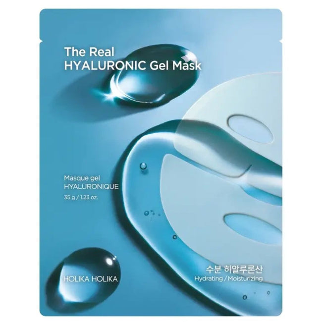 HOLIKA HOLIKA The Real Hyaluronic Gel Mask hydrożelowa maska całonocna dla suchej i odwodnionej skóry 35g
