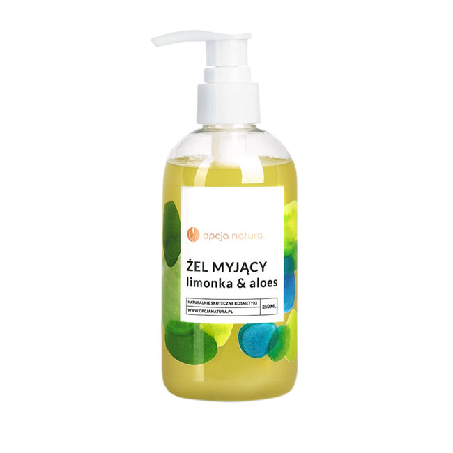 Opcja Natura Żel myjący Limonka & Aloes 250ml